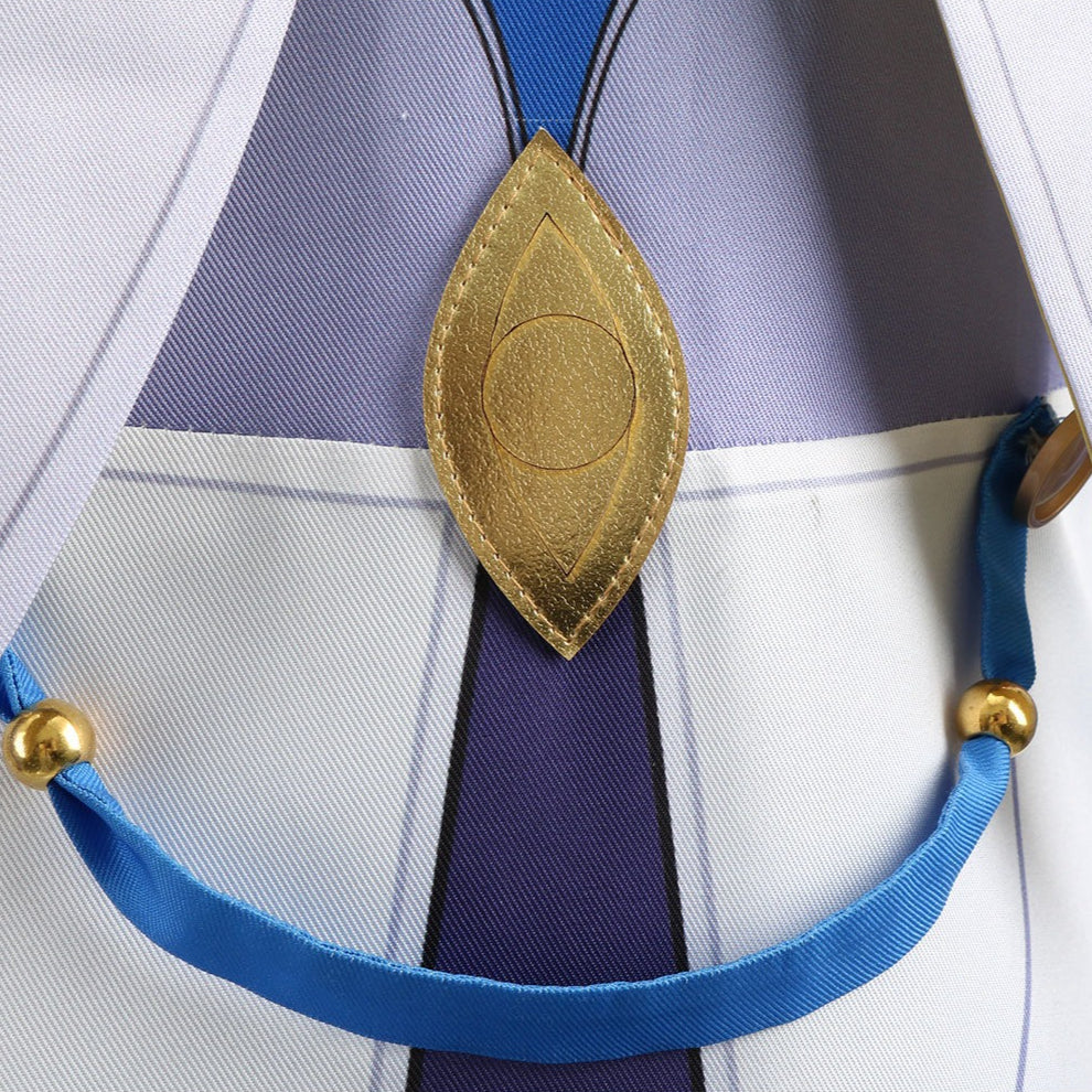 Honkai: Star Rail Sunday White Blue Outfit Carnival Cosplay Costumes