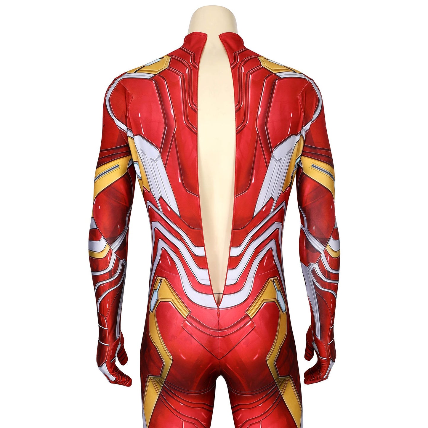 Avengers Iron Man Tony Stark Nanotech suit Male Jumpsuit Cosplay Costumes