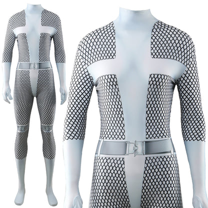 The Spectacular Spider-Man Silver Sable Jumpsuit Cosplay Costume