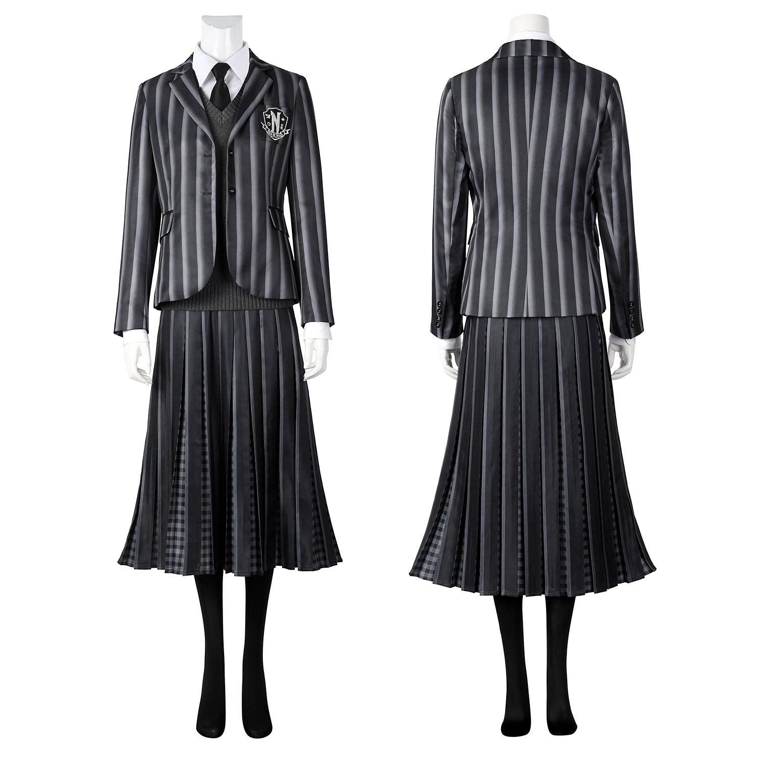 Wednesday 2 The Addams Family Nevermore Academy Uniform Cosplay Costumes