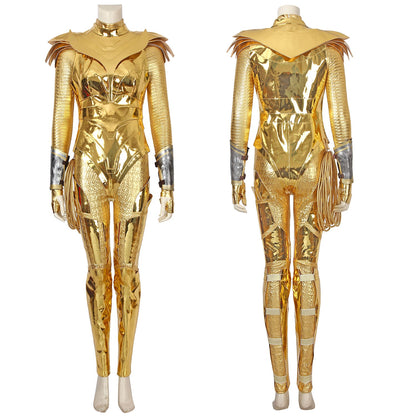 Wonder Woman Diana Prince Golden Eagle Armor Female Cosplay Costumes