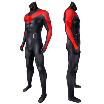 Teen Titans The Judas Contract Nightwing Male Jumpsuit Cosplay Costumes