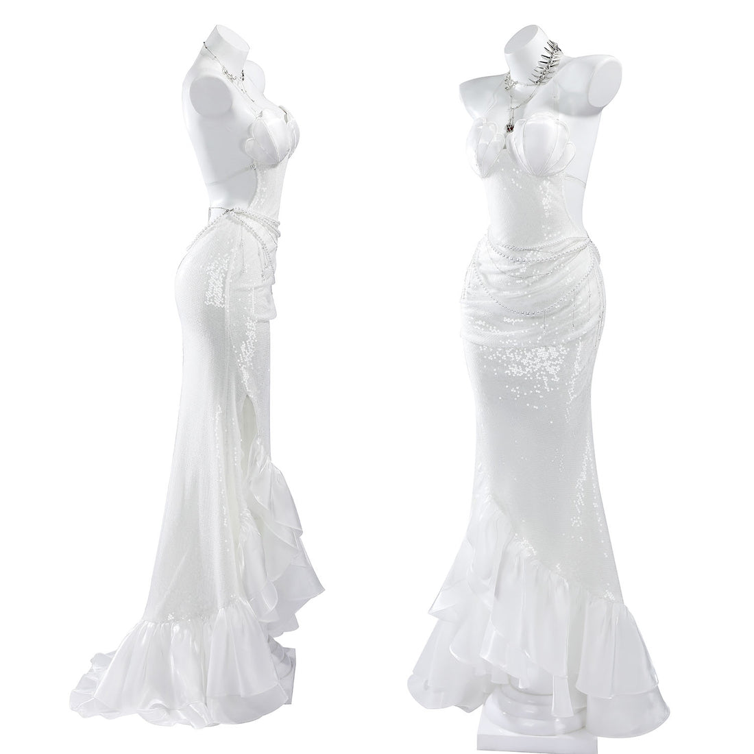 Pre-order Path to Nowhere L.L. Interlude‌‌ White Dress Top Level Cosplay Costumes