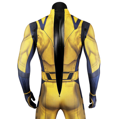 X-men Deadpool 3 Wolverine James Logan Howlett Male Jumpsuit Cosplay Costumes