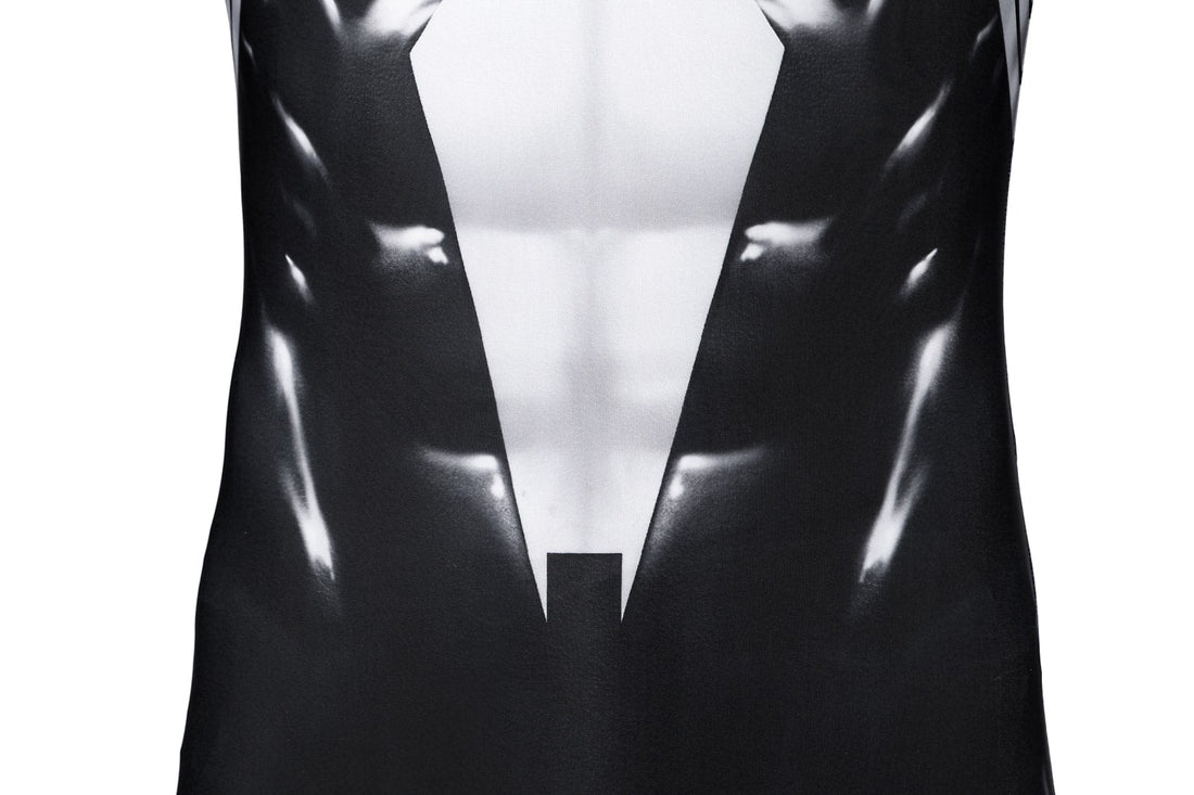 Marvel's Spider-Man 2 Classic Black Suit Male Jumpsuit Cosplay Costumes