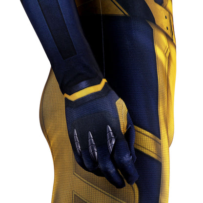 X-men Deadpool 3 Wolverine James Howlett Sleeveless Jumpsuit Cosplay Costumes