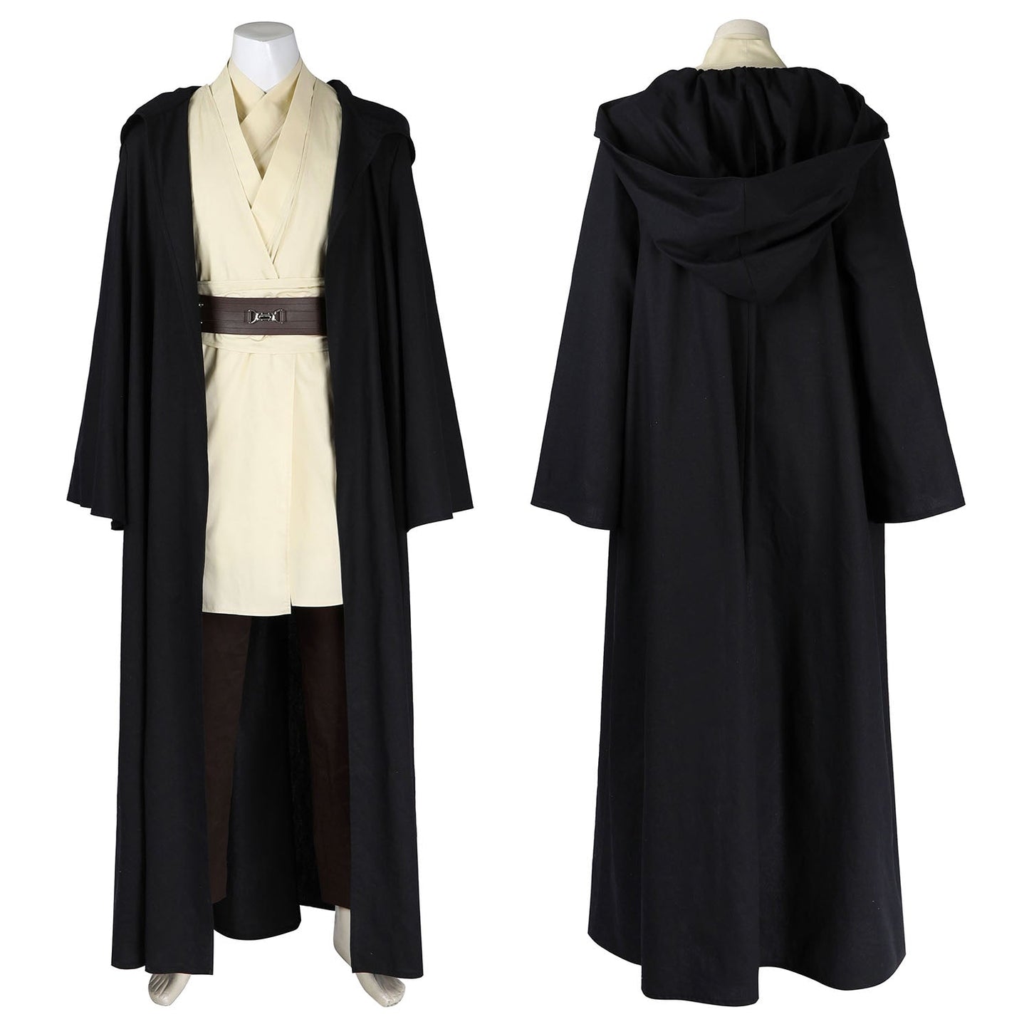 Star Wars Episode I The Phantom Menace Qui-Gon jinn Cosplay Costumes