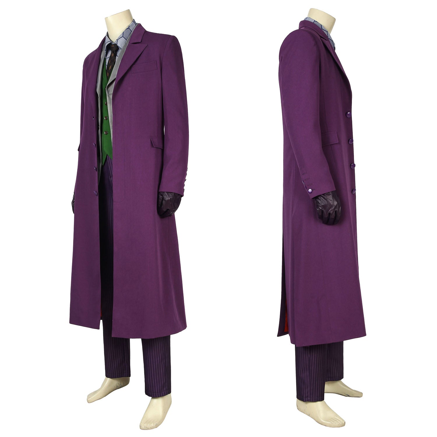 Batman The Dark Knight The Joker Classic Edition Cosplay Costumes