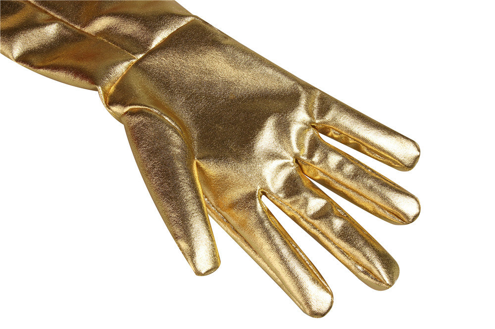 X-Men White Phoenix Jean Grey Gold and White Jumpsuit Cosplay Costumes