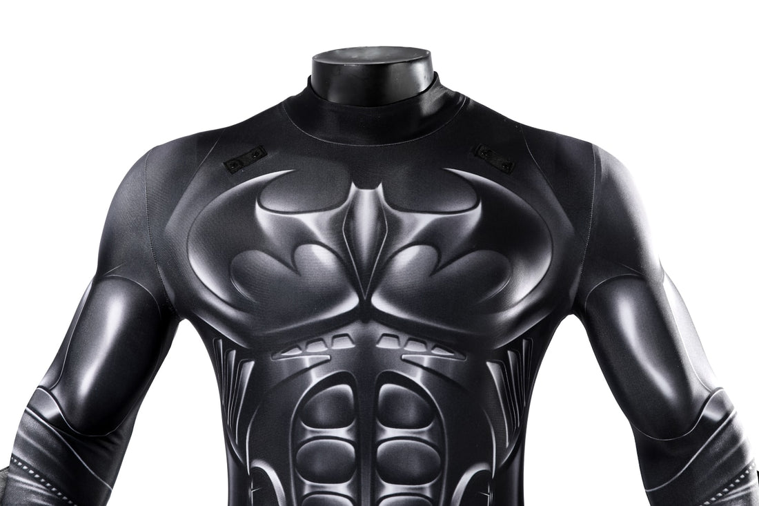 Batman Forever Bruce Thomas Wayne Jumpsuit with Cloak Cosplay Costumes