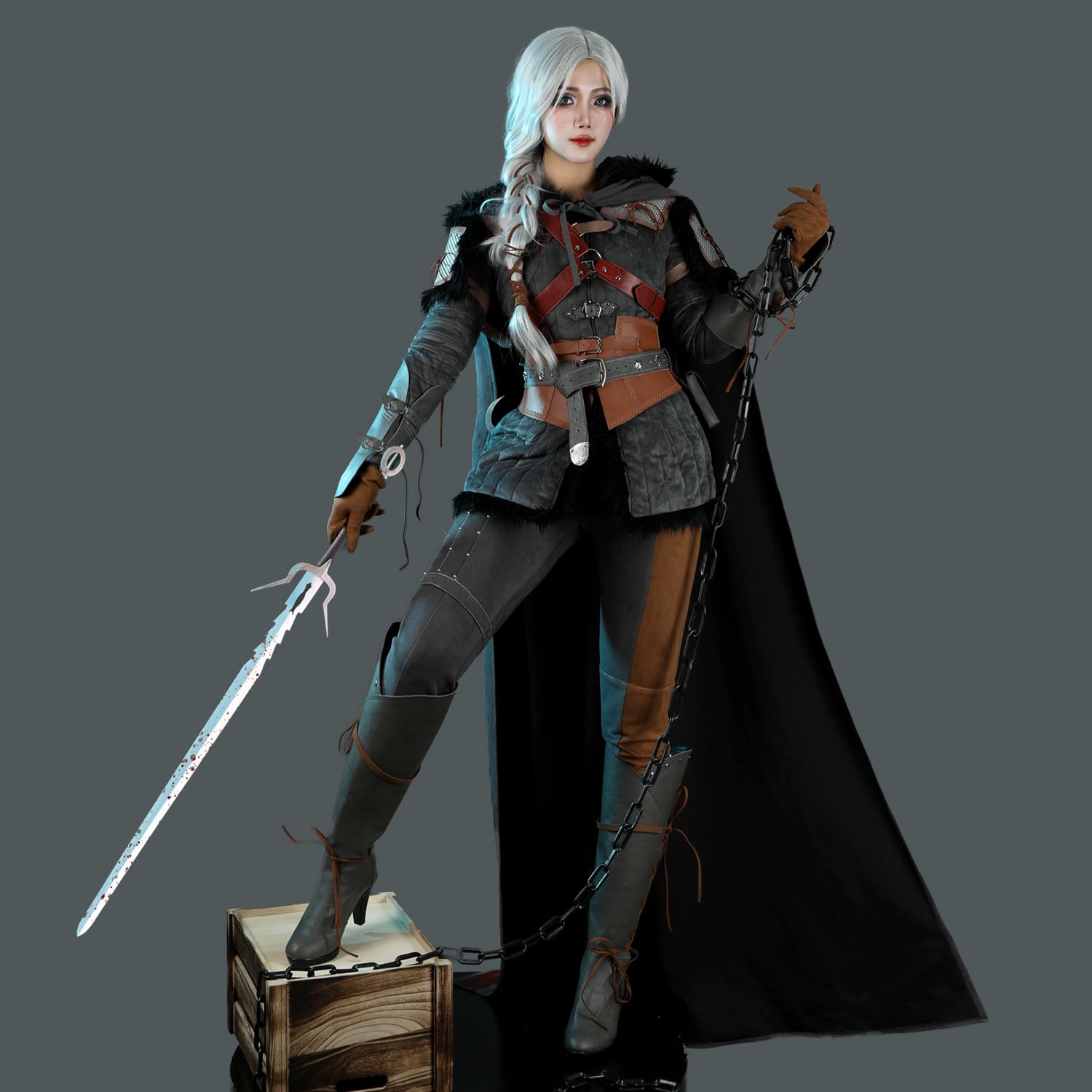 The Witcher 4 Ciri Top Level Female Fullset Cosplay Costumes
