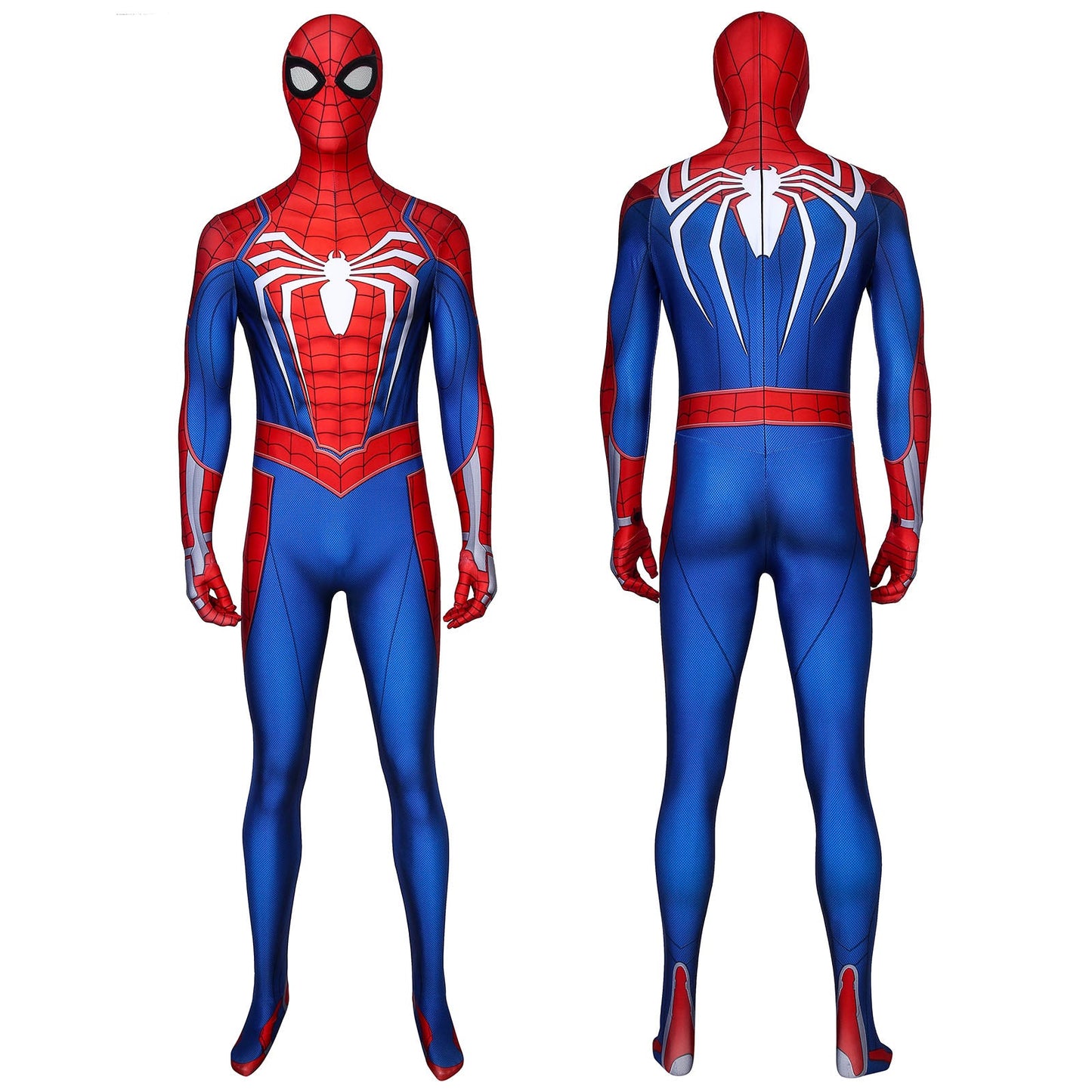 Spider-Man PS4 Advanced Suit Male Jumpsuit Cosplay Costumes