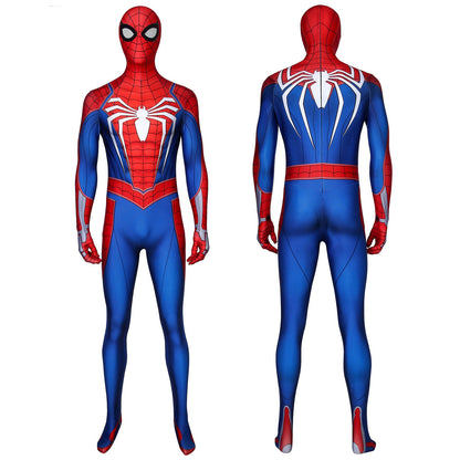 Spider-Man PS4 Advanced Suit Male Jumpsuit Cosplay Costumes