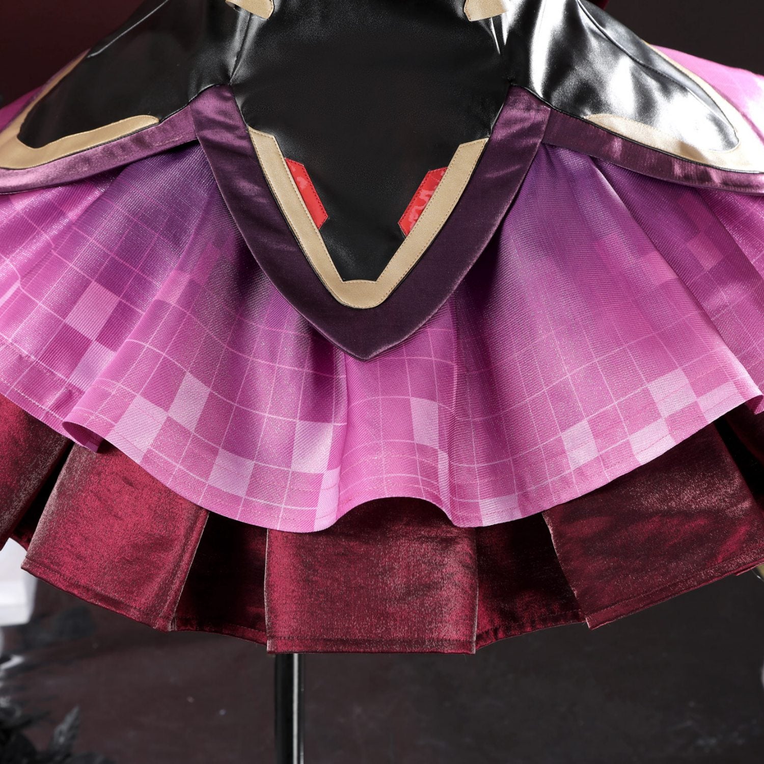 Overwatch 2 Magical Girl Juno Red Black Full Set Cosplay Costumes