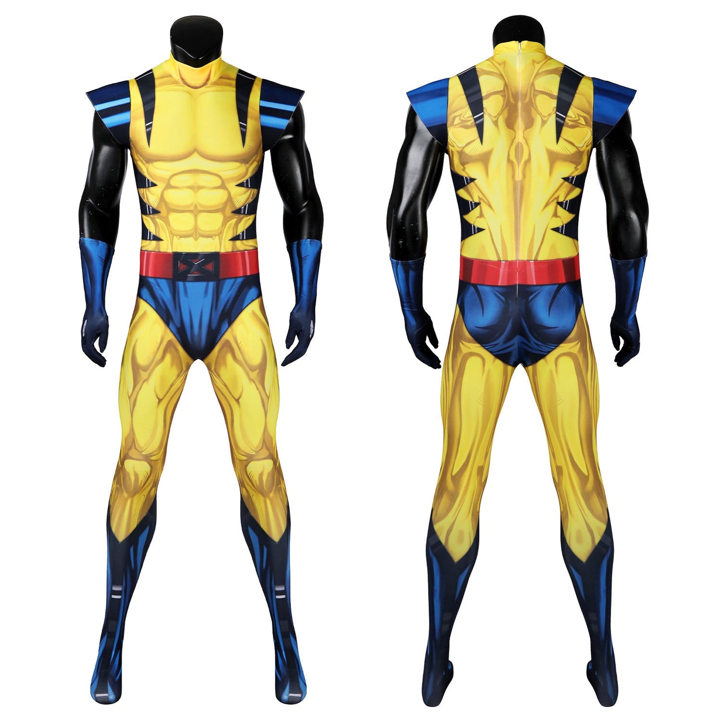 X-Men '97 Wolverine James Howlett Sleeveless Jumpsuit Cosplay Costumes