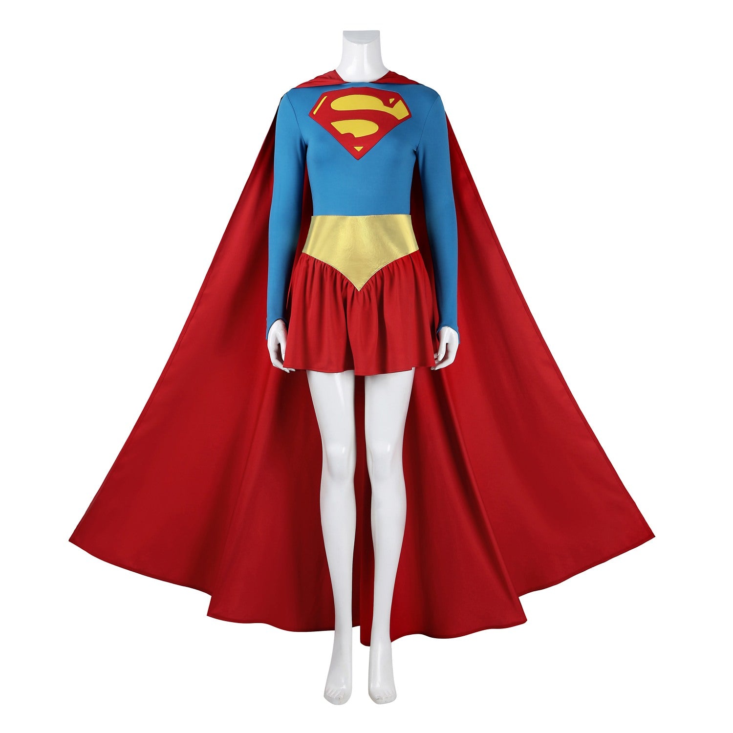 Supergirl Woman of Tomorrow Manga version Superman Cosplay Costumes