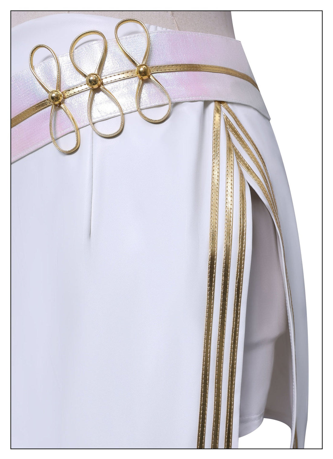 KPop Demon Hunters Mira White Outfit Adult Kids Cosplay Costumes