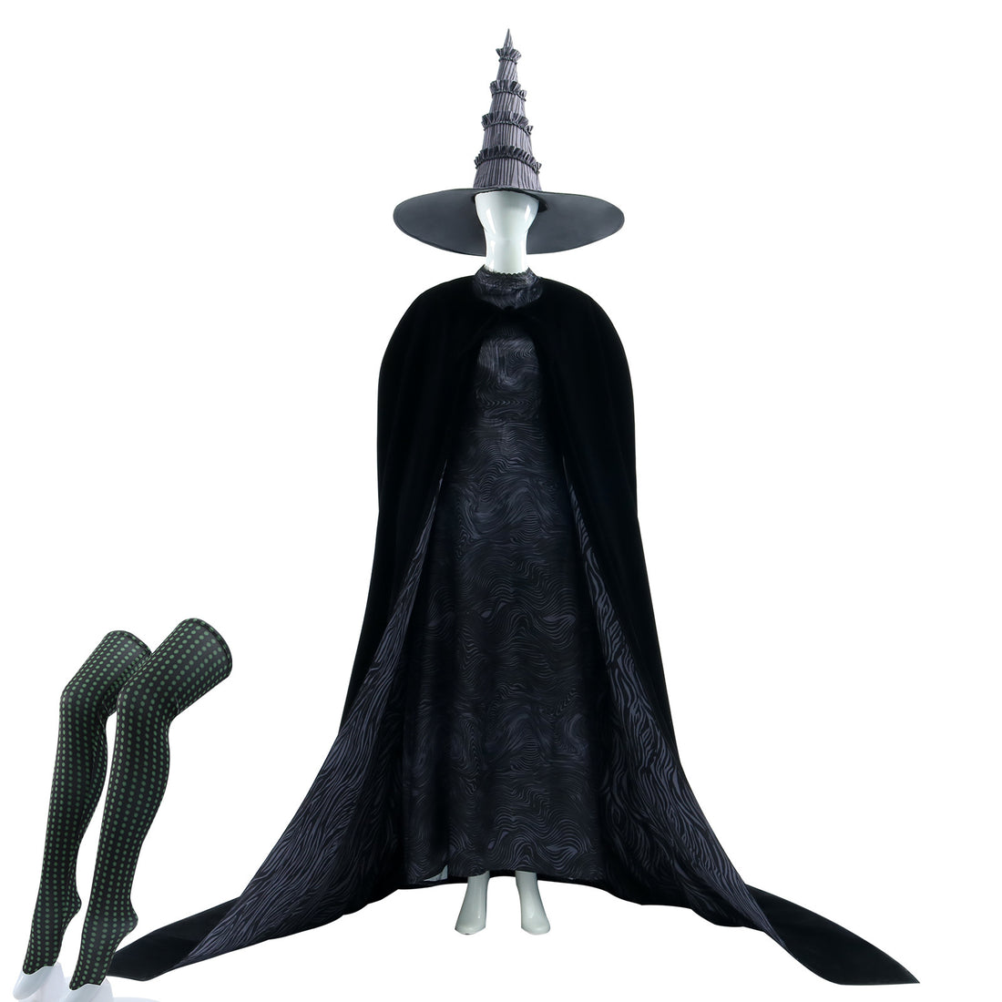 Wicked: For Good Elphaba The Black Witch Dress Cosplay Costumes