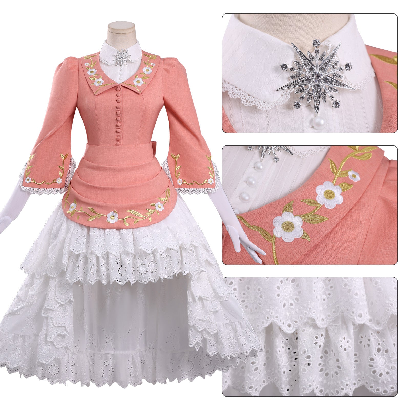 Identity V Demi Bourbon So Long at The Fair Dress Cosplay Costumes