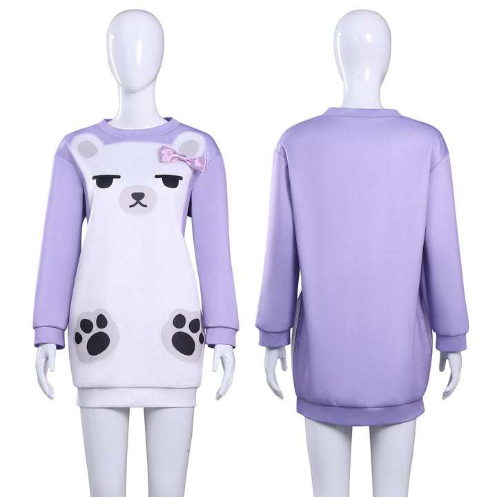 KPop Demon Hunters Mira Loungewear Pajamas Dress Cosplay Costumes