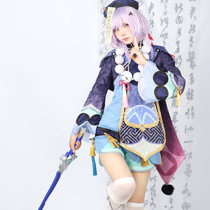 genshin impact qiqi cryo loli adult full set cosplay costume