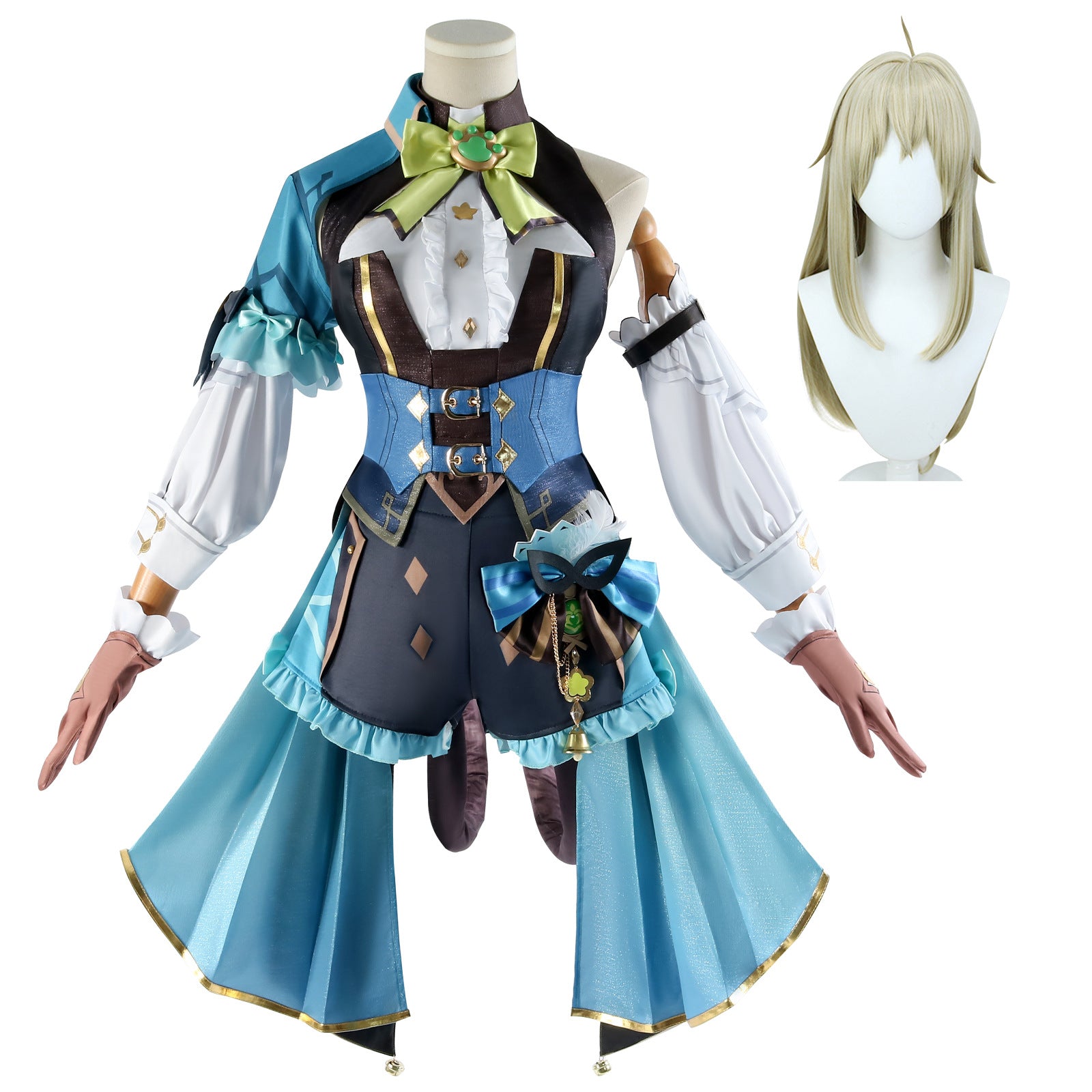 Genshin Impact Kirara Phantom Ranger Fullset Cosplay Costumes