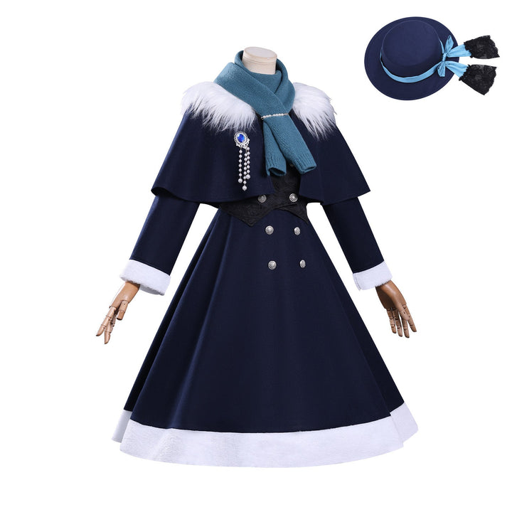 Game Reverse: 1999 Vertin Plush Winter Wear Cosplay Costumes