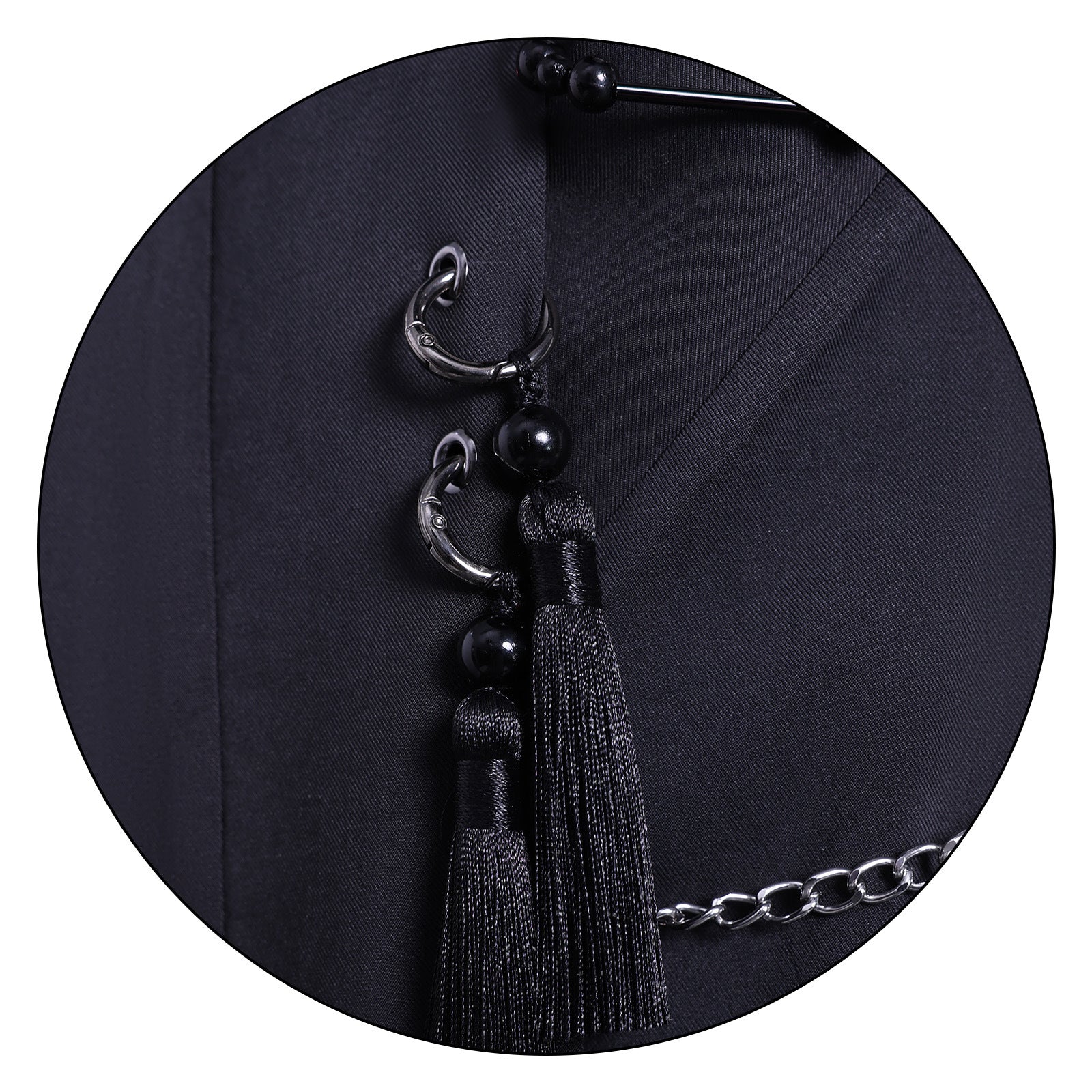 KPop Demon Hunters Saja Boys Qin Yu Adult Kids Cosplay Costumes