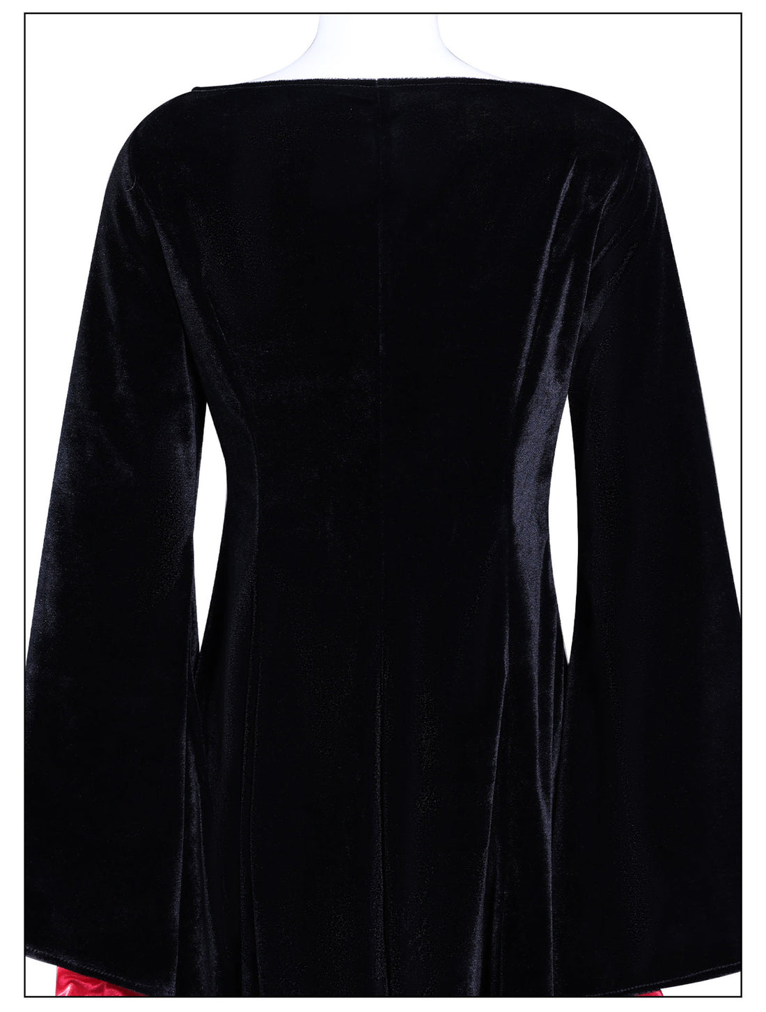 Wednesday 2 Mother Morticia Addams Black Dress Cosplay Costumes