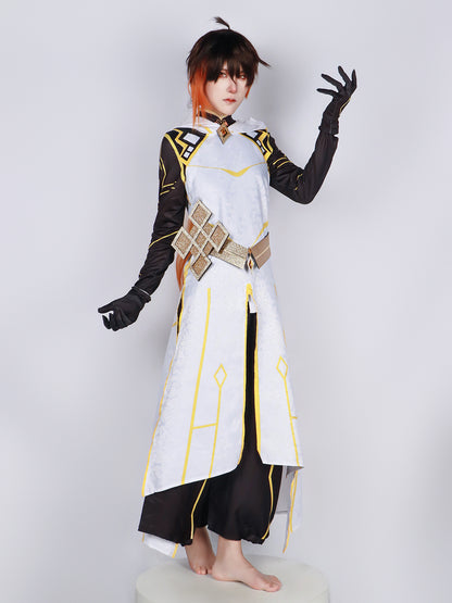 genshin impact zhongli morax adult full set cosplay costume