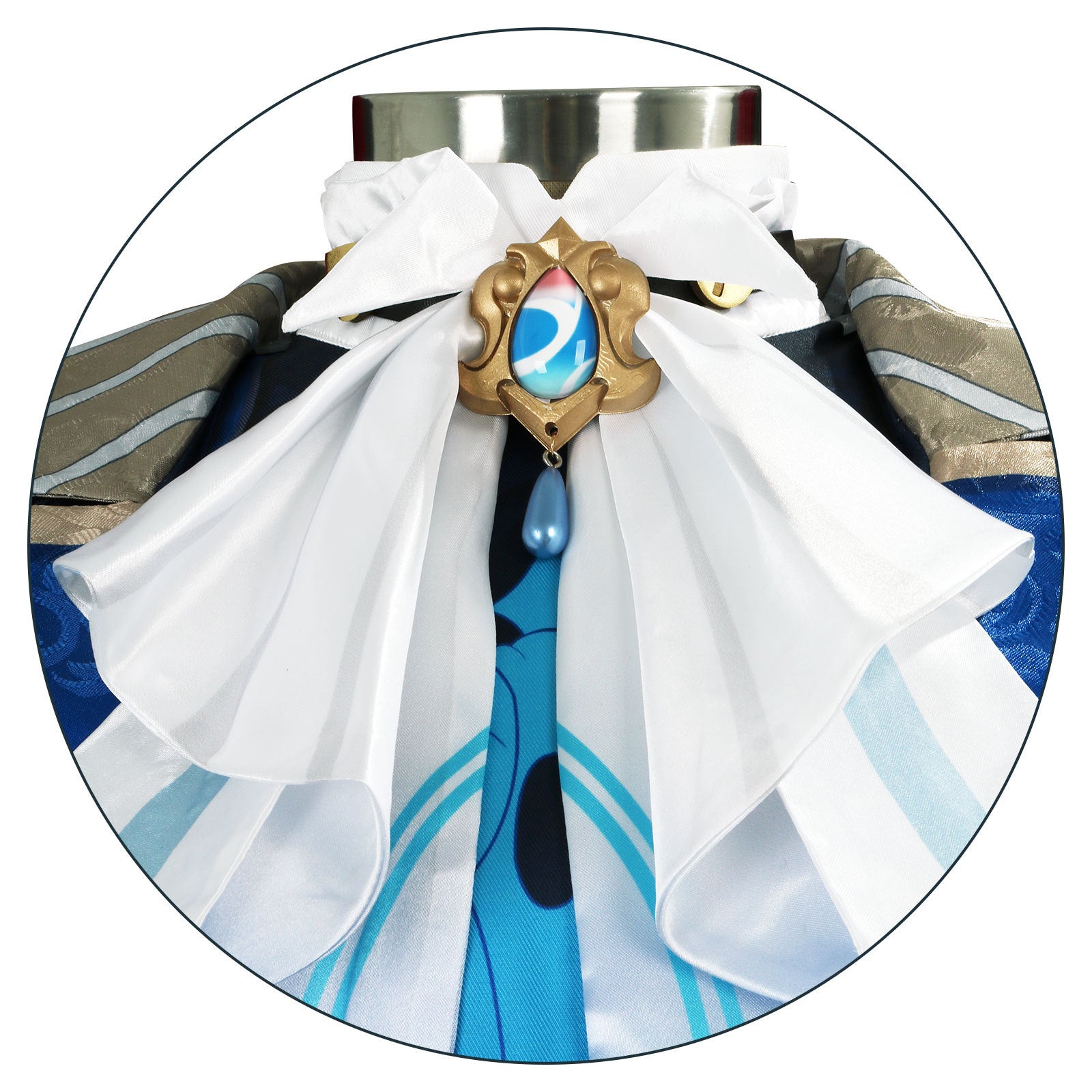 Genshin Impact Fontaine Judge Neuvillette Fullset Cosplay Costumes