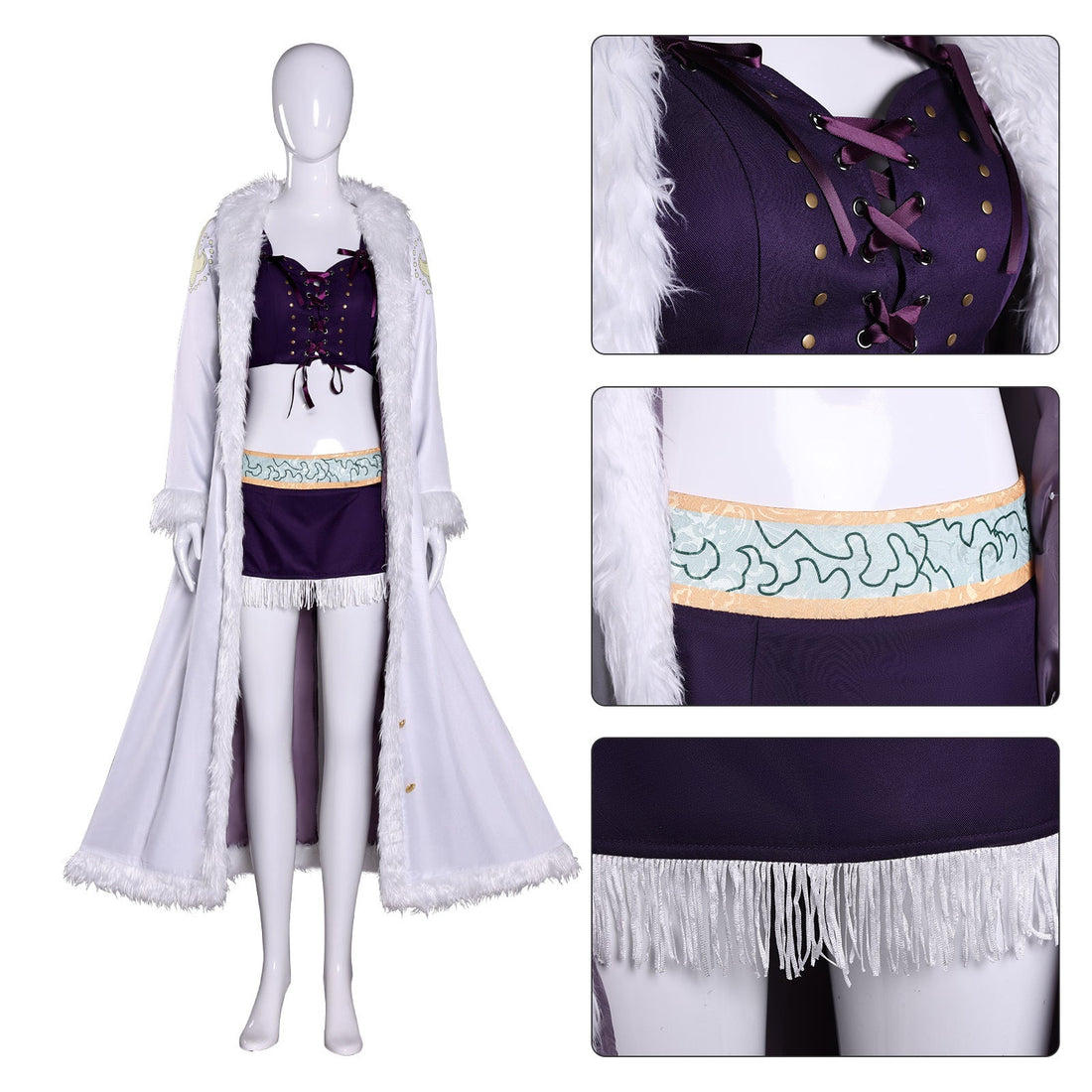 Navigation Nico Robin One Piece Anime Movie Cosplay Costumes