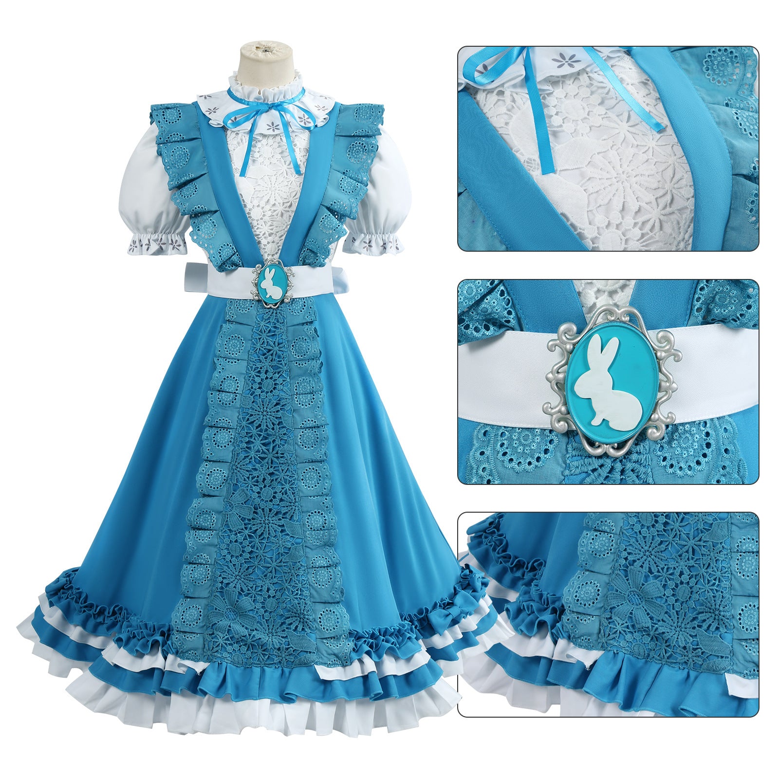 Identity V Journalist Alice DeRoss Alice in The Dream Cosplay Costumes