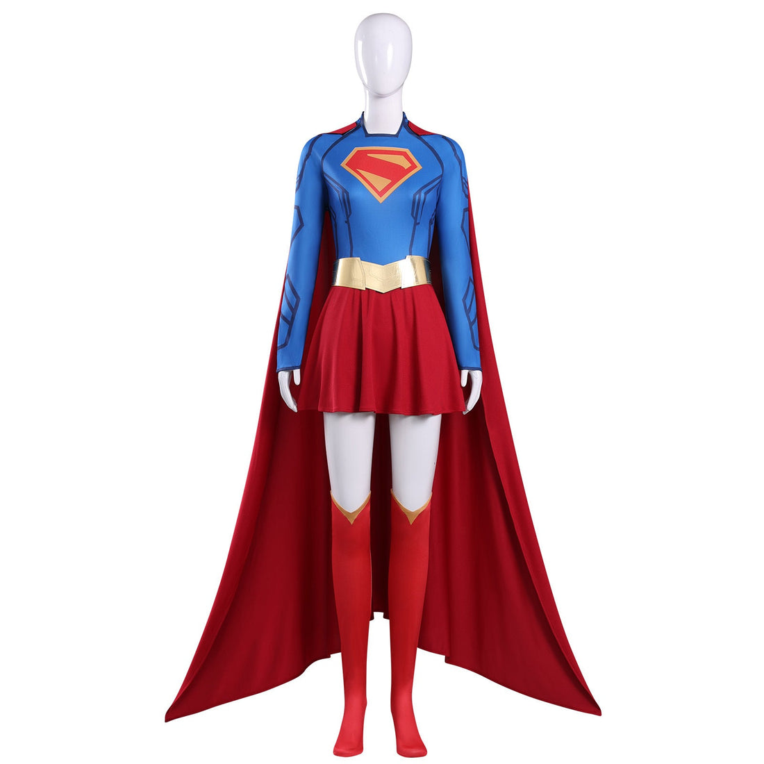 Supergirl: Woman of Tomorrow Superwoman Halloween Cosplay Costumes