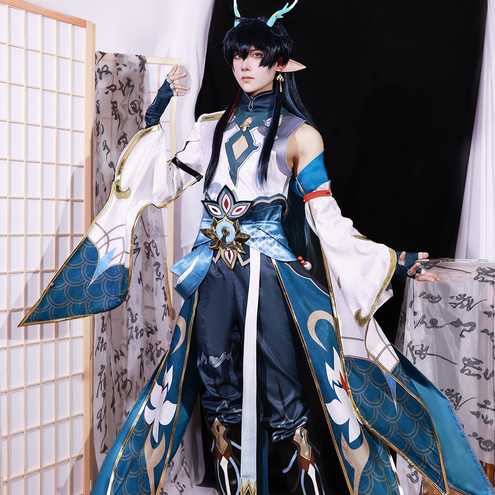 honkai star rail dan heng imbibitor lunae full set cosplay costume