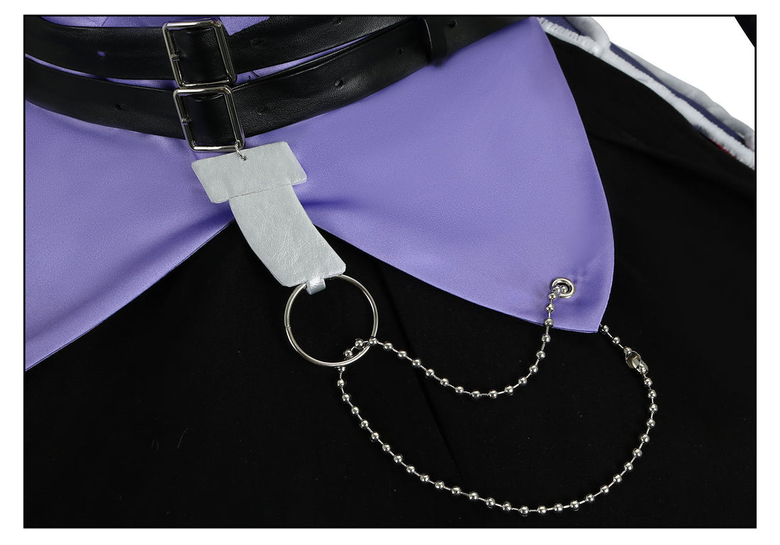 Identity V Gardener Emma Woods Halloween Purple Cosplay Costumes