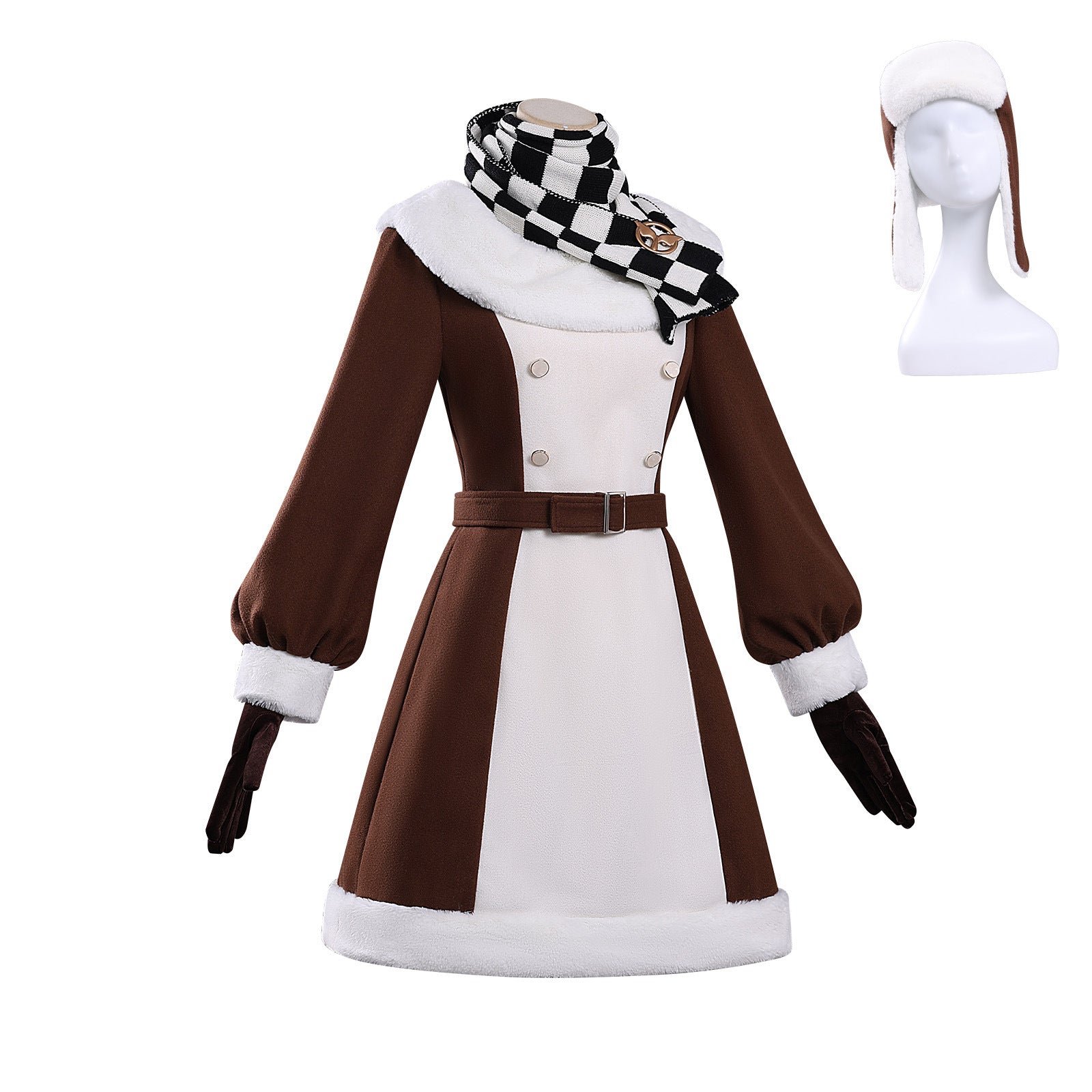 Reverse:1999 Sonetto Winter Suit Full Set Cosplay Costumes