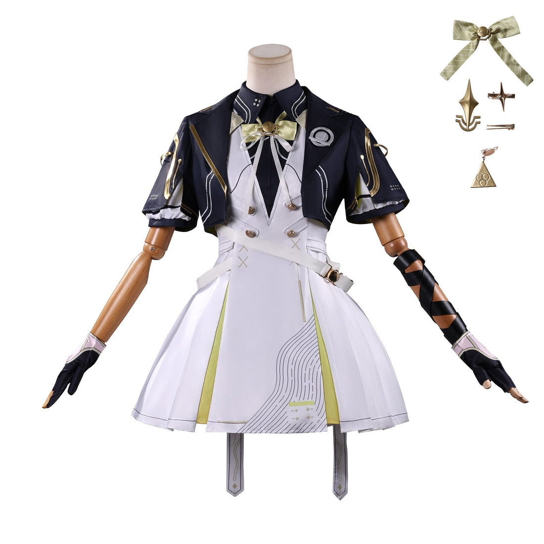 Wuthering Waves Rover Female School Uniform Cosplay Costumes