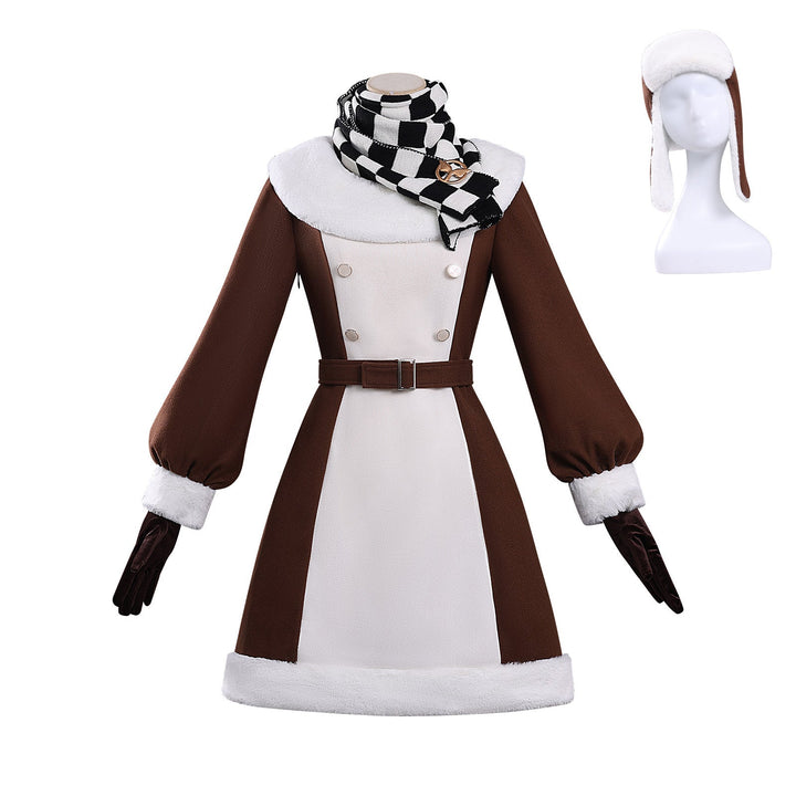 Reverse:1999 Sonetto Winter Suit Full Set Cosplay Costumes