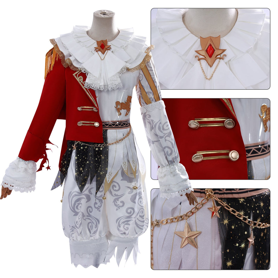 Identity V Hullabaloo Mike Morton Brightest Star Cosplay Costumes