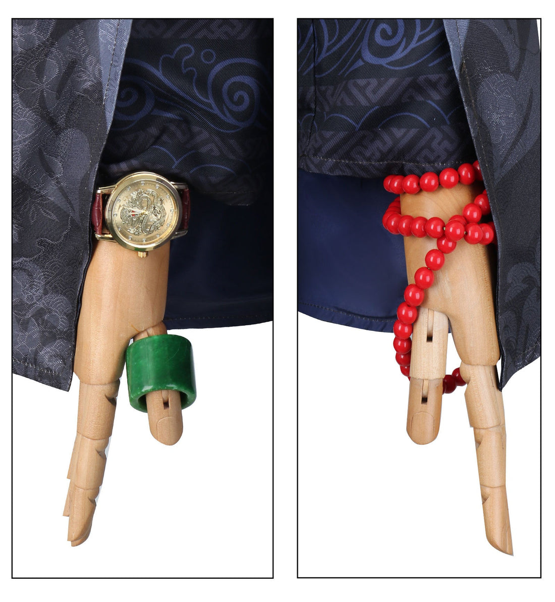 Identity V Under Truth Qilin Merchant Black White Wu Chang Cosplay Costumes