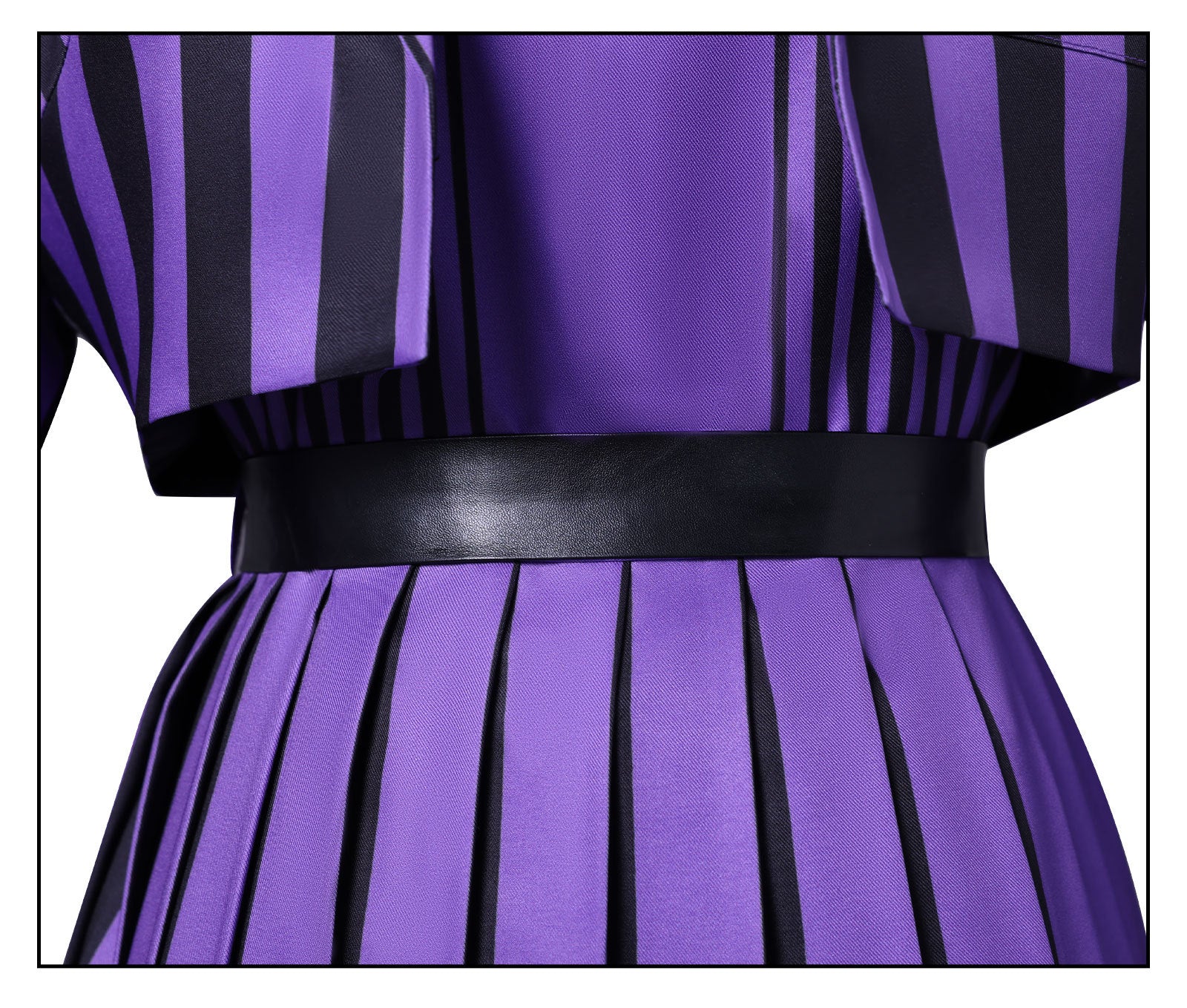 Wednesday 2 Addams Nevermore Academy Purple Short Uniform Adult Kids Costumes