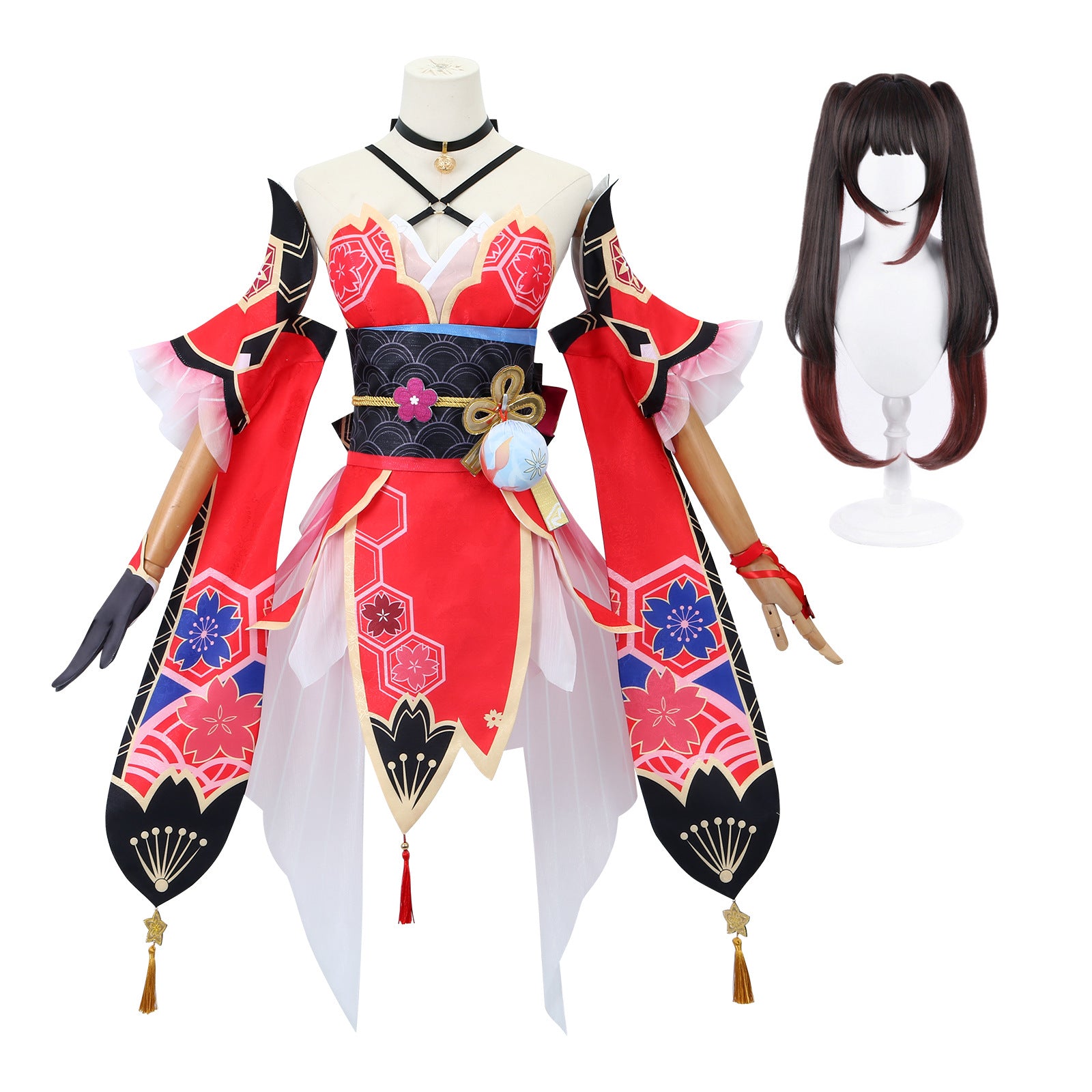 Honkai: Star Rail Masked Fools Sparkle Fullset with Mask Costumes