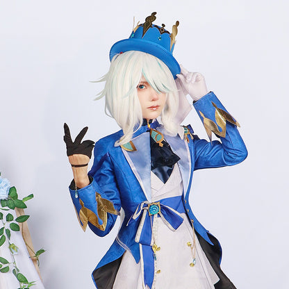 genshin impact focalors furina full set cosplay costume