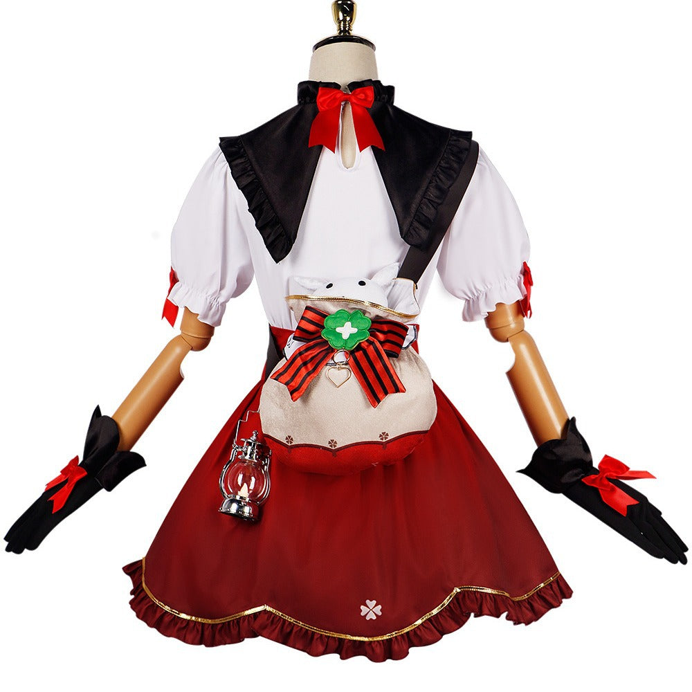 genshin impact klee spark knight witch full set cosplay costume