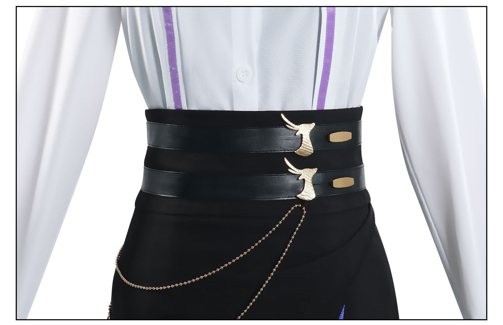 Game Genshin Impact Clorinde X Luckin Coffee Cosplay Costumes