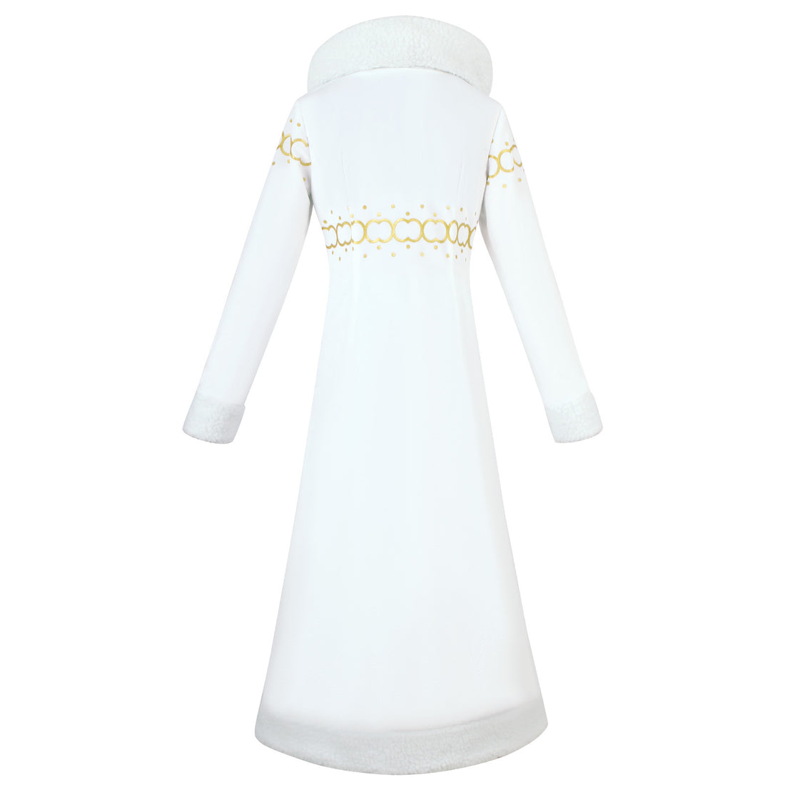 Anime Navigation Nico Robin Fur-collared Coat Cosplay Costumes