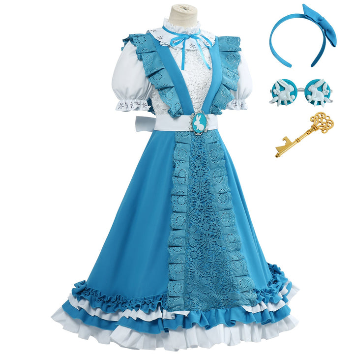 Identity V Journalist Alice DeRoss Alice in The Dream Cosplay Costumes