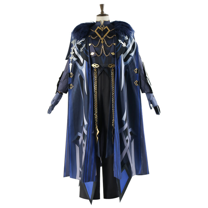 Game Genshin Impact Fatui The Captain Capitano Cosplay Costumes