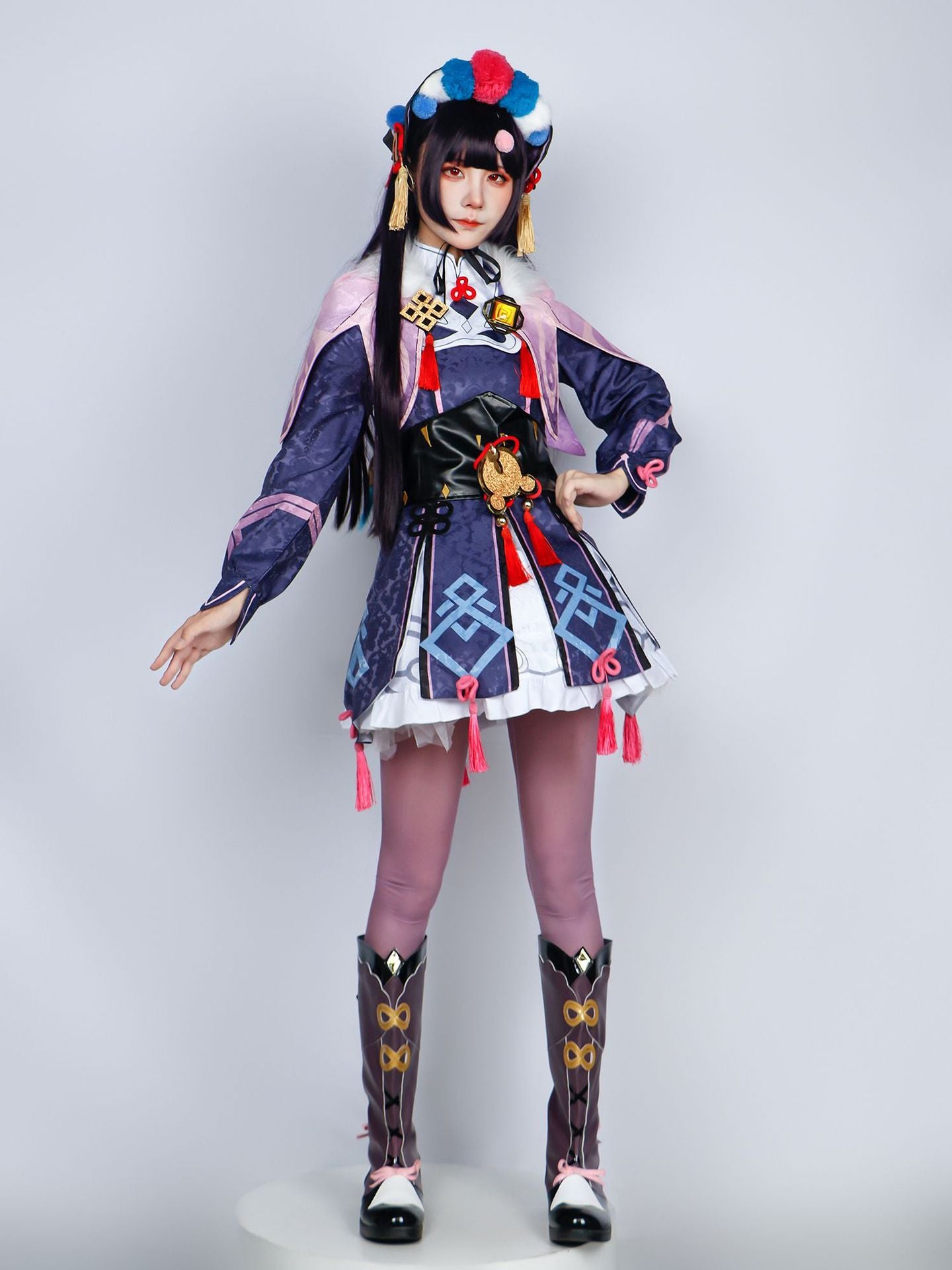 genshin impact yun jin adult full set cosplay costume